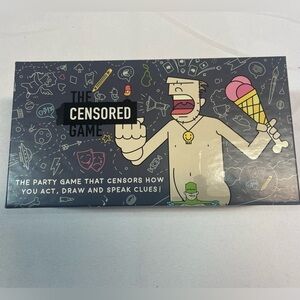 Censored, used once. All pieces are accounted for.